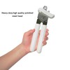 Heavy Duty Stainless Steel Can Opener with Good Grip Handle