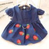 AZA Dog Princess Dresses for Small Dogs Cat Lolita Clothes