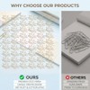 CLIPS DE PAPEL, 100 Pcs PROCESO DE ELECTROLLACIÓN ANI RODPLACIÓN