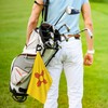 ZKPeFeH New Mexico State Flag Golf Towel with Carabiner Clip