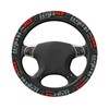 Jesus Cross Steering Wheel Cover Universal 15 Inch Car Accessories