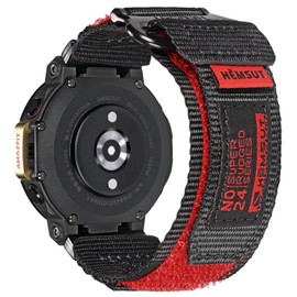torbollo Watch Bands Compatible with T-Rex 2, Soft Sport Hoop and Loop Wide Strap Adjustable Wristbands Replacement