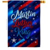 Ornament Collection Martin Luther King House Flag Patriotic Day MLK
