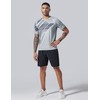 5 Pack Men’s Active Quick Dry Crew Neck T Shirts