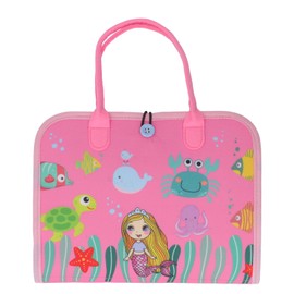 Toddler Skill Board Rich Contents Hand Eye Coordination Different Levels Sensory Board for Education Learning Family Mermaid