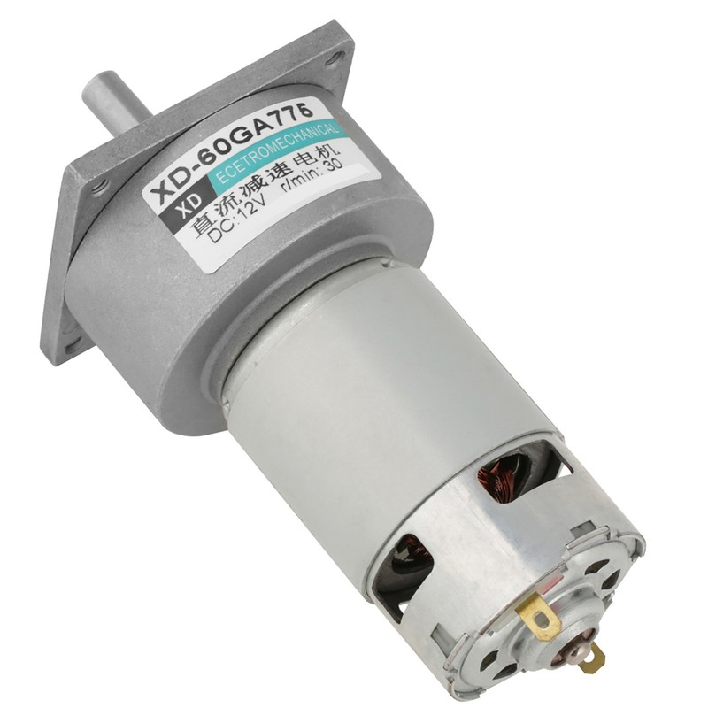 35W Micro DC Metal Gear Motor Speed Adjustable CW/CCW (