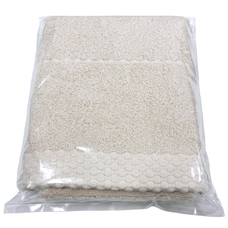 Imabari Towel Hand Towel Double Star HT Hemmed Dot Pattern