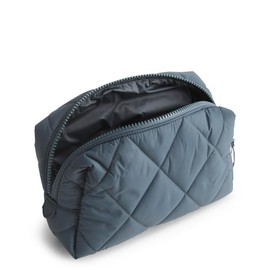 Vera Bradley Featherweight Medium Cosmetic Bag, Dark Slate