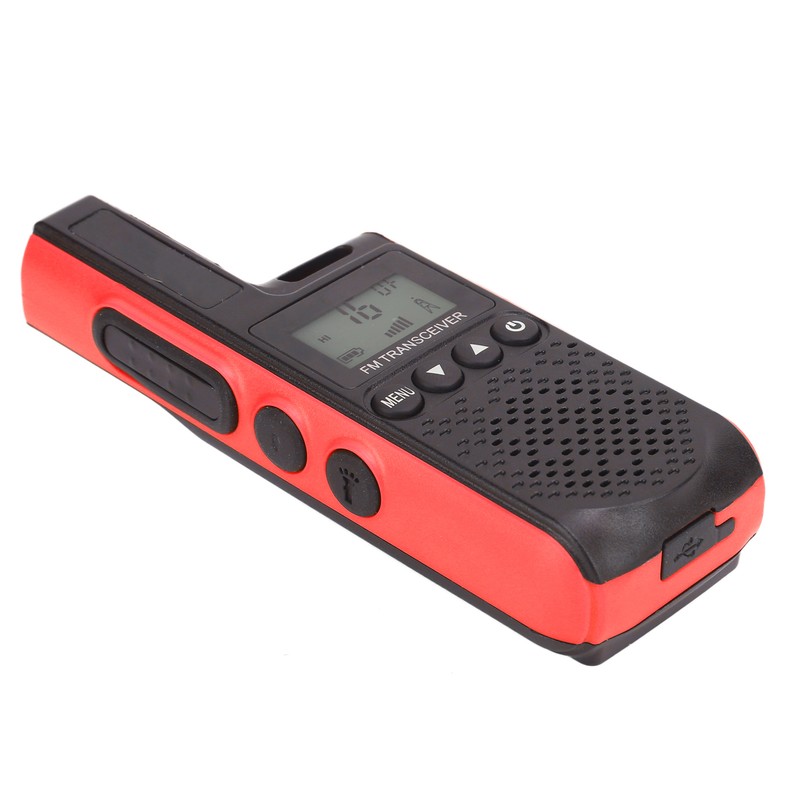 Handheld Mini Walkie Talkie 99-Channel Portable Long Range 2 Way