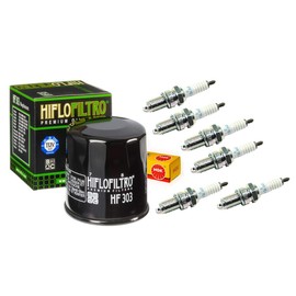 Oil Filter Spark Plug Tune Up Kit for Honda GoldWing GL1500 SE, I, A