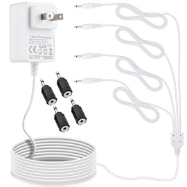 LaWana AC/DC Adapter Compatible with Department 56 Village Accessories 5655026 56.55026 55026 3V Power Cord for Department 56 Building and Accessory Lighting System