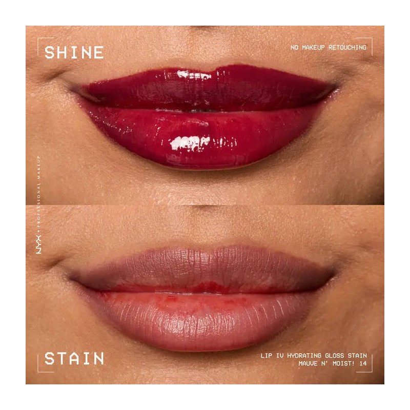 NYX Professional Makeup Lip IV Hydrating Lip Gloss Mauve N