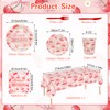 Cherry Birthday Party Decorations Supplies, 146PCS Disposable Party Tableware Set