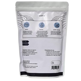 Sal Epsom Premium Natural baño jacuzzi spa relajante exfoliación masaje sulfato de magnesio 1KG