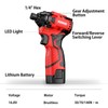 Cordless Impact Driver Kit 16.8V Max Torque 140Nm（105ft-lbs）High Rotation Electric