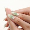 Chic Chit Press On Nails: Lolifrog, Hand Made 3D,green frog