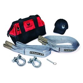 Teraflex 5028995 Recovery Kit (with Tool Bag, Straps, D-Rings, Air Deflator, Hat)
