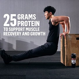Muscle Milk 100% Whey Protein Powder, Vanilla, 5 Pound, 68 Servings, 25g Protein, 2g Sugar, Low in Fat, NSF Certified for Sport, Energizing Snack, Wor
