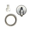 RiKey Security - Solid Brass Thumb-Turn Mortise Cylinder 1" Heavy