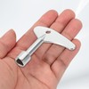 PATIKIL Triangle Spanner Key, 2 Pack Universal Triangular Socket Keys
