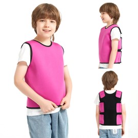 Sensory Compression Vest for Kids Sensory Processing Disorder Vest Deep Pressure Comfort (Purple, X-Small)