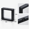 Clear Floating Display Cases for Jewelry, Coins, Gemstones & Collectibles