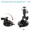 PellKing Action Camera Suction Cup Mount with Adhesive Pad for