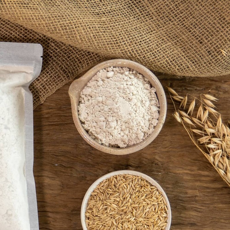 Domestic oats [raw oat powder 500g] Oat powder efficacy grain