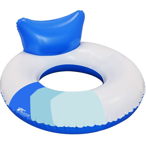 FIELDOOR Floating Lounge, Blue & White, 45.3 inches (115 cm),