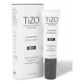 TiZO  PM Restore  Crema Facial Hidratante  Retinol y Ceramidas  Skin Care  Anti Arrugas, Anti Edad y Anti Manchas  Crema de Noche  Mejora Tono y...   