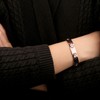 Germanium Women's Men's Bracelet, Bangle Accessory, Static Removal, Magnetic Purity,