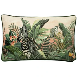 Evans Lichfield Manyara Kissenbezug, Polyester, Zebra, 30 x 50cm