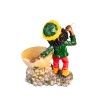 4.75" Small Rasta Jamaican Man Holding Bowl Polyresin Ashtray Decoration