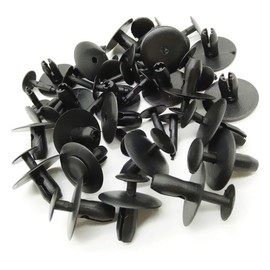 GOFORJUMP Pack of 50 Car Plastic Fastener Car Engine Cover Soundproof Cotton Clips for P/OT 307 308 408 206 C/itroen C4