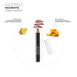 Lord and Berry Maximatte Crayon Lipstick - Matte Lipstick with Lip Liner - Enriched with Vitamin E - Intense Lasting Color - 3401 Spicy - 1.7 g