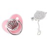 Bling Baby Pacifier Rhinestone Crown Ultra Soft Silicone BPA Infant