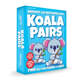Koala Pairs Matching Game for Kids Ages 3-6 | Preschool Memory Game | Educational Board Game for Toddlers & Families | Fun Australian Animal Game | Made by Aussies