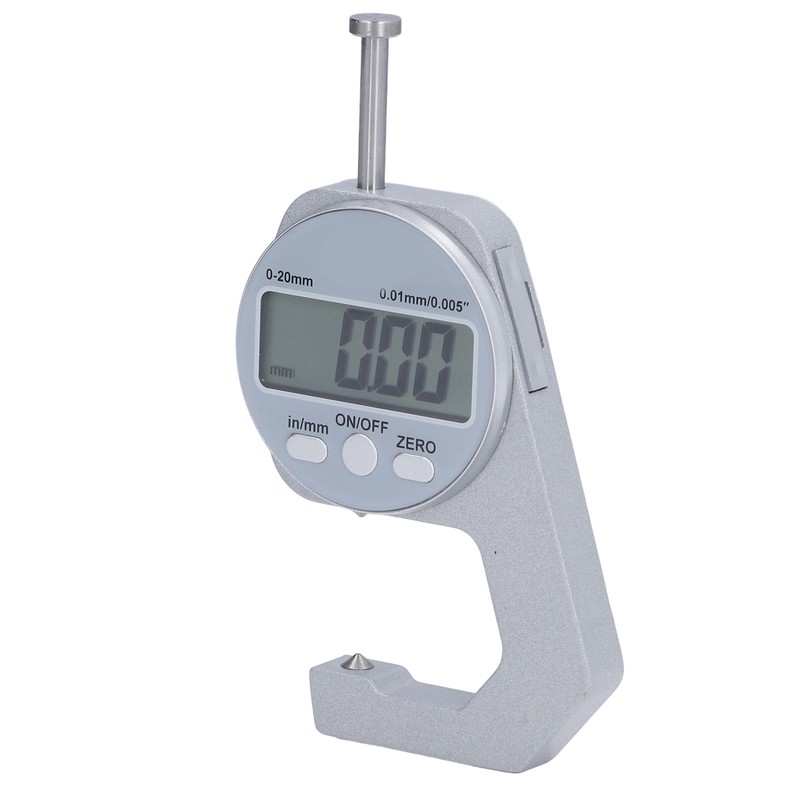 Thickness Gauge Mini Digital LED Display 0 to 20mm Multifunctional