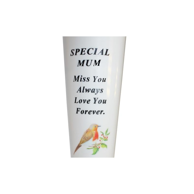 Set of 2 Memorial Grave Flower Pot - 33cm tall