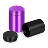 Aluminum Stash Box Jar, Smell Proof Containers With O Rubber