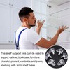 80Pcs Shelf Support 5mm Stud Pegs Plugs Metal Kitchen Shelf