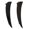 Gloss Black Front Bumper Fog Grille Air Vent Trims Replacement