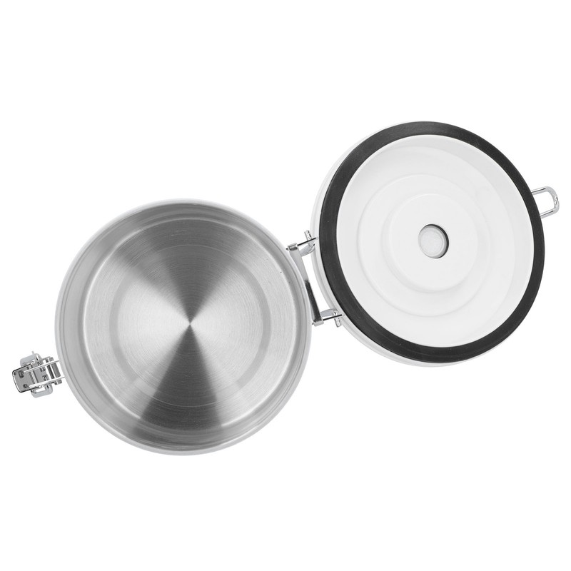 Stainless Steel Sealed Canister Coffee Flour Sugar Container Storage Jar