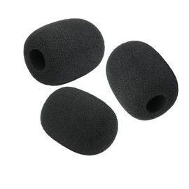 Pop Filter Replacement for Razer BlackShark V2 / V2 Pro / V2 X/Kaira Pro Gaming Headset Microphone Windscreen Mic Foam Cover (3 Pack)