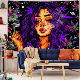 F-FUN SOUL Anime Tapestry Cool Tapestries 40x30inches Trippy Tapestry for Bedroom Hanging Men Room Decor