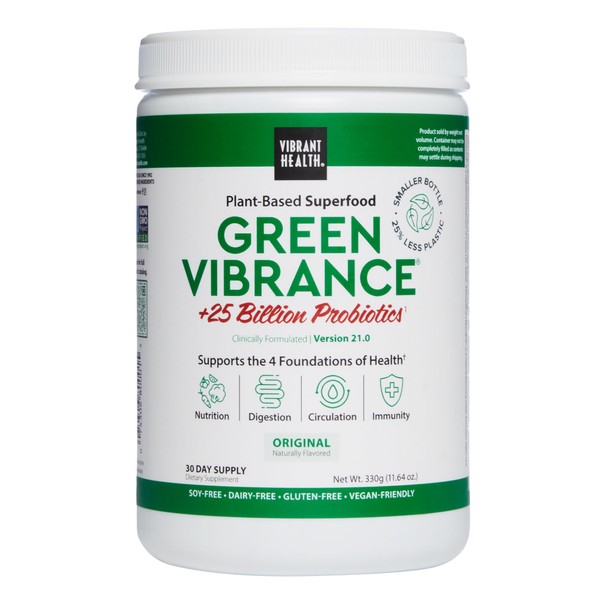 Vibrant Health, Green Vibrance, 11.92 Ounce