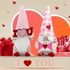 Lyaciomn Valentine Day Gnomes Decoration Plush Doll Kit - 2
