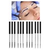 25pcs 5RS Shader Microblading Needle 25pcs Stainless Steel Manual Eyebrow
