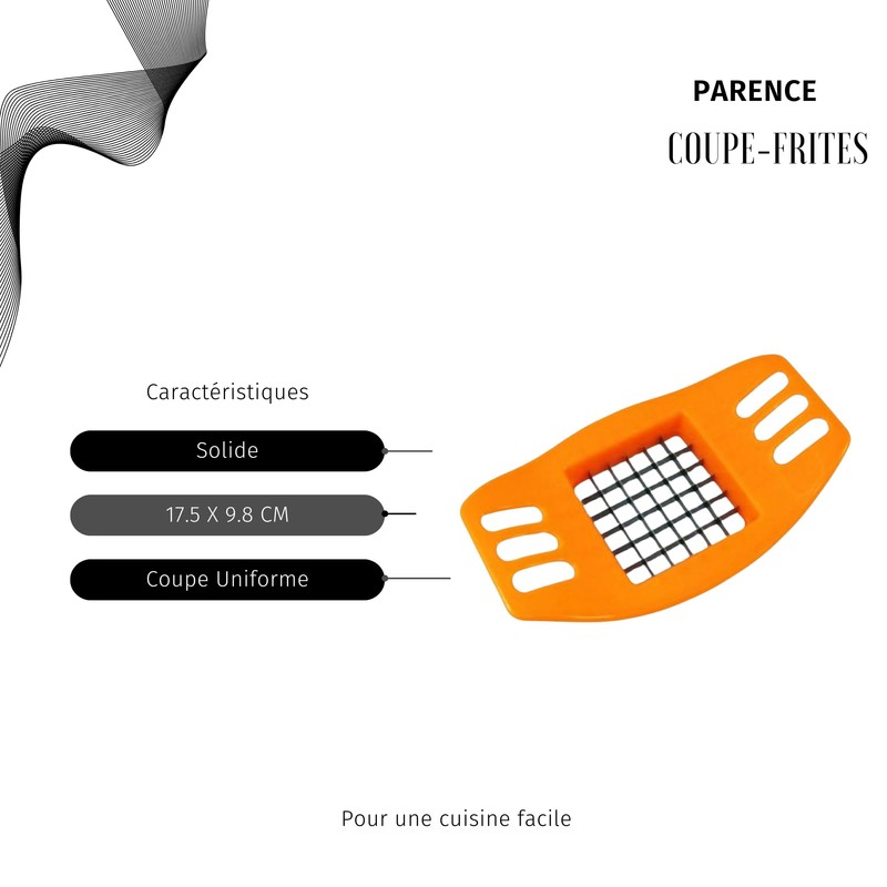 PARENCE 1 coupe frites, stainless steel