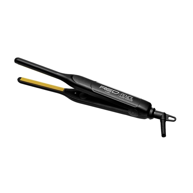 Red by Kiss Ultra Thin Black Hair Iron With Ceramic
